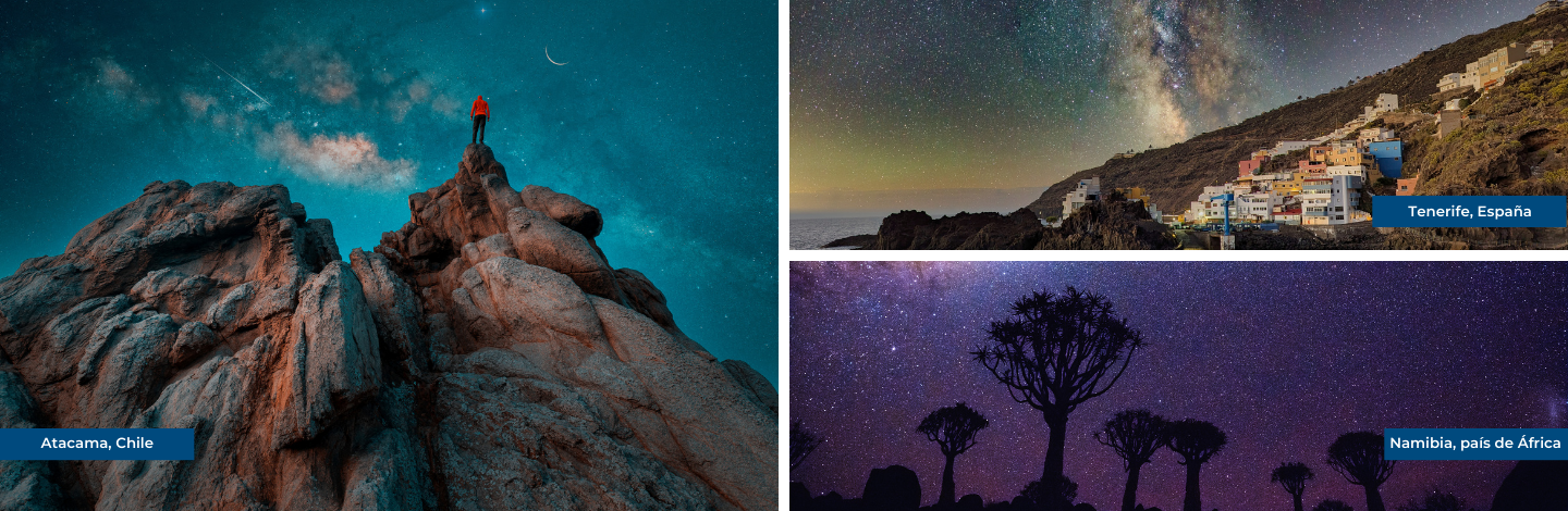 Astroturismo: los mejores destinos para observar estrellas en 2025
