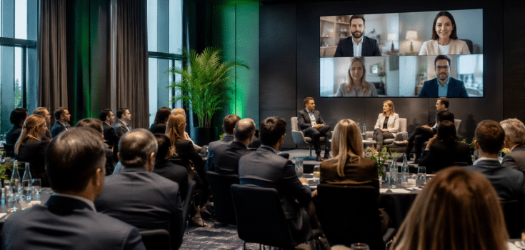 4 diferencias en eventos corporativos presenciales vs. híbridos