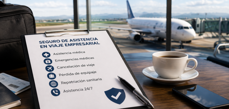 ¿Qué debe tener un seguro de asistencia en un viaje empresarial?​