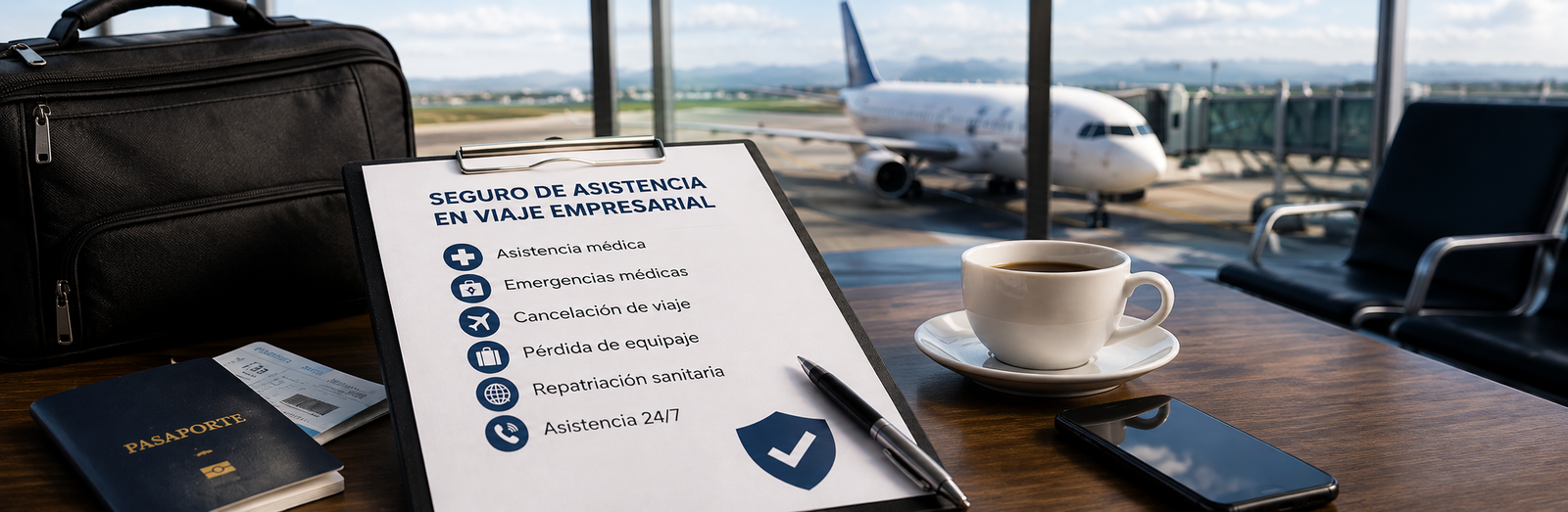 ¿Qué debe tener un seguro de asistencia en un viaje empresarial?​