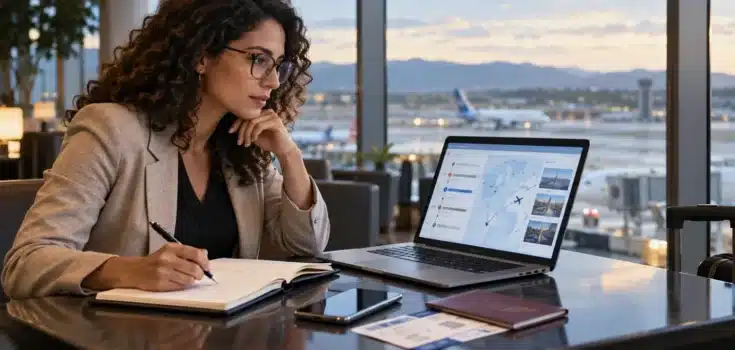 ¿Cómo planificar viajes con escalas para tu empresa paso a paso
